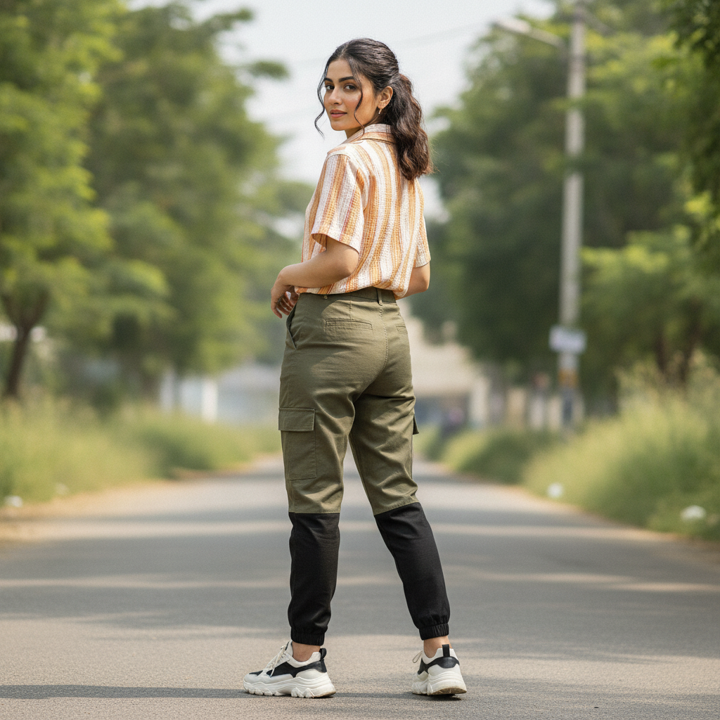 King Field Multicolor Striped Cotton Shirt for Women | BONNARE