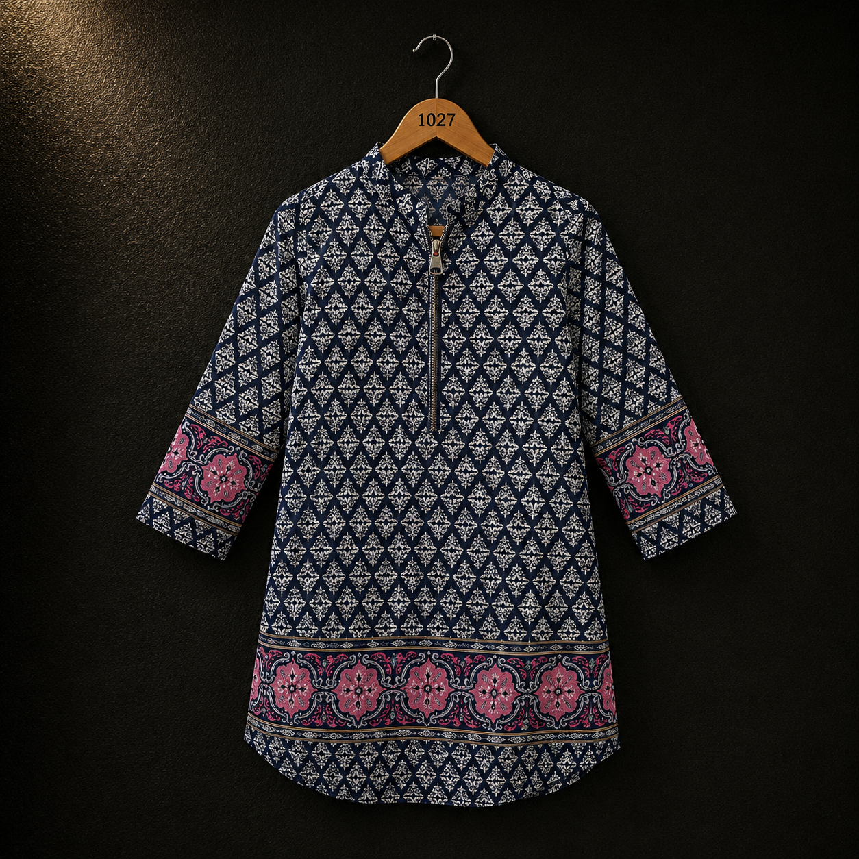 Jennifer Taylor Printed Viscose Long Kurti for Women | BONNARE