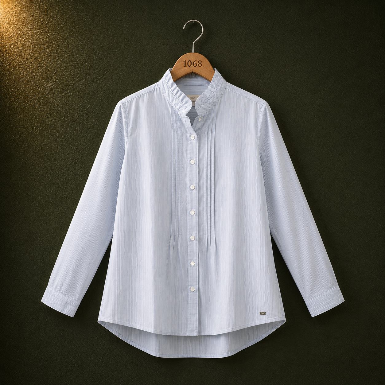 S'Oliver Light Blue Cotton Shirt for Women | Elegant Casual Button Shirt