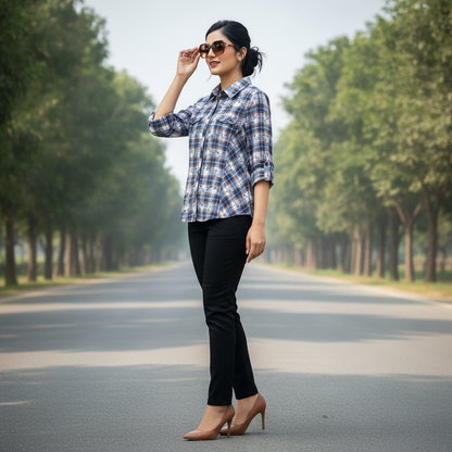 Canada Cotton Checked Shirt