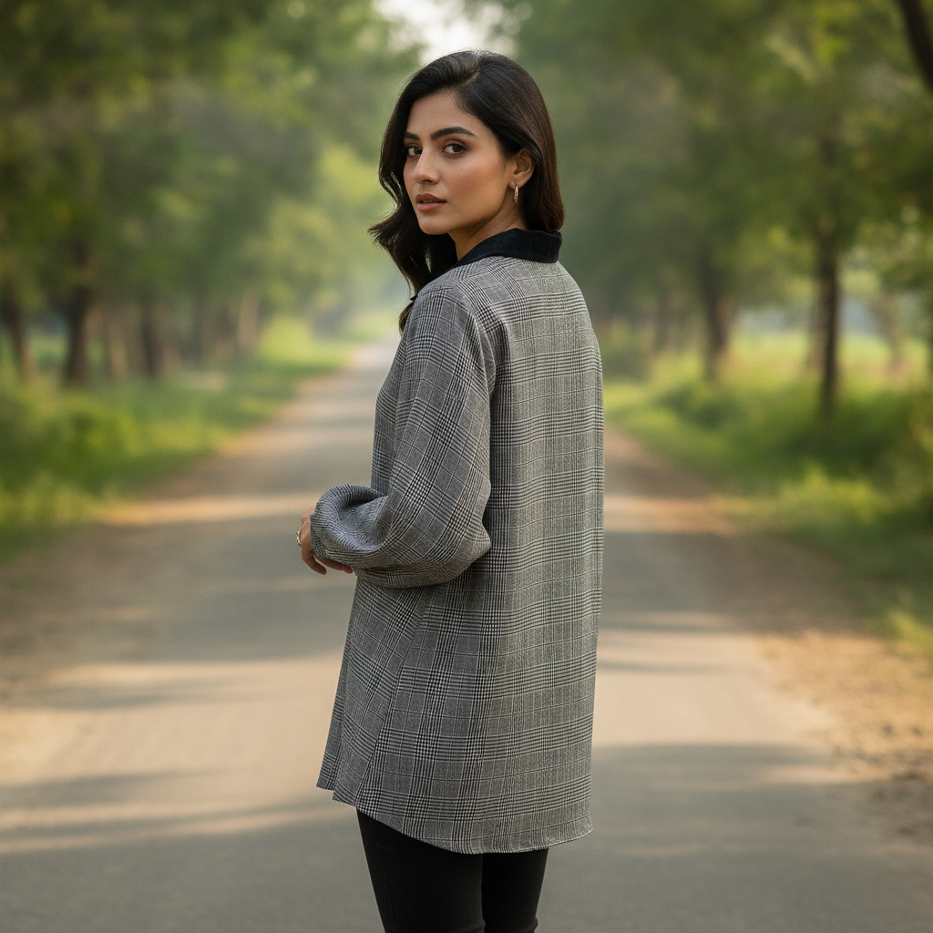 Hirsch Viscose Check Shirt