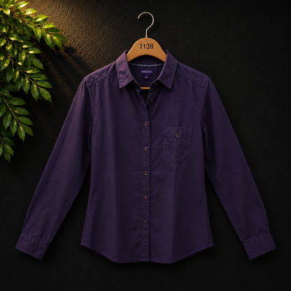 Mexx Cotton Purple Shirt