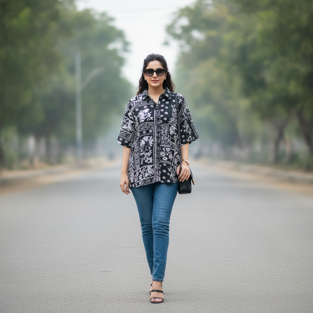 Royal Class Cotton Printed Shirt