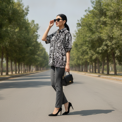 Royal Class Cotton Printed Shirt