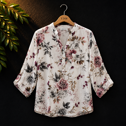Mii Floral Viscose Blouse