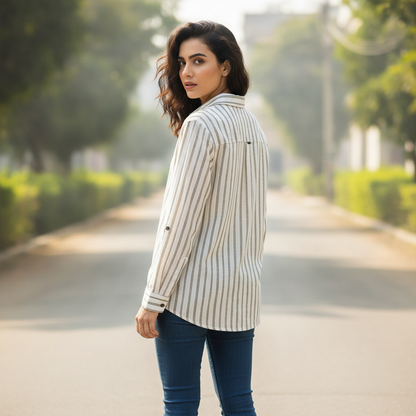 Primark Cotton Striped Shirt