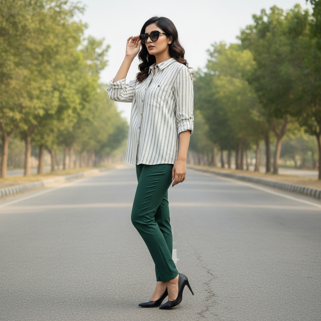 Primark Cotton Striped Shirt